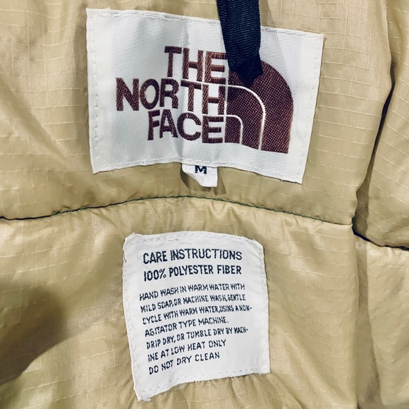 Vintage Men North Face Green Teal Down Puffer Snow Jacket Retro 70s 80s - Picture 8 of 8